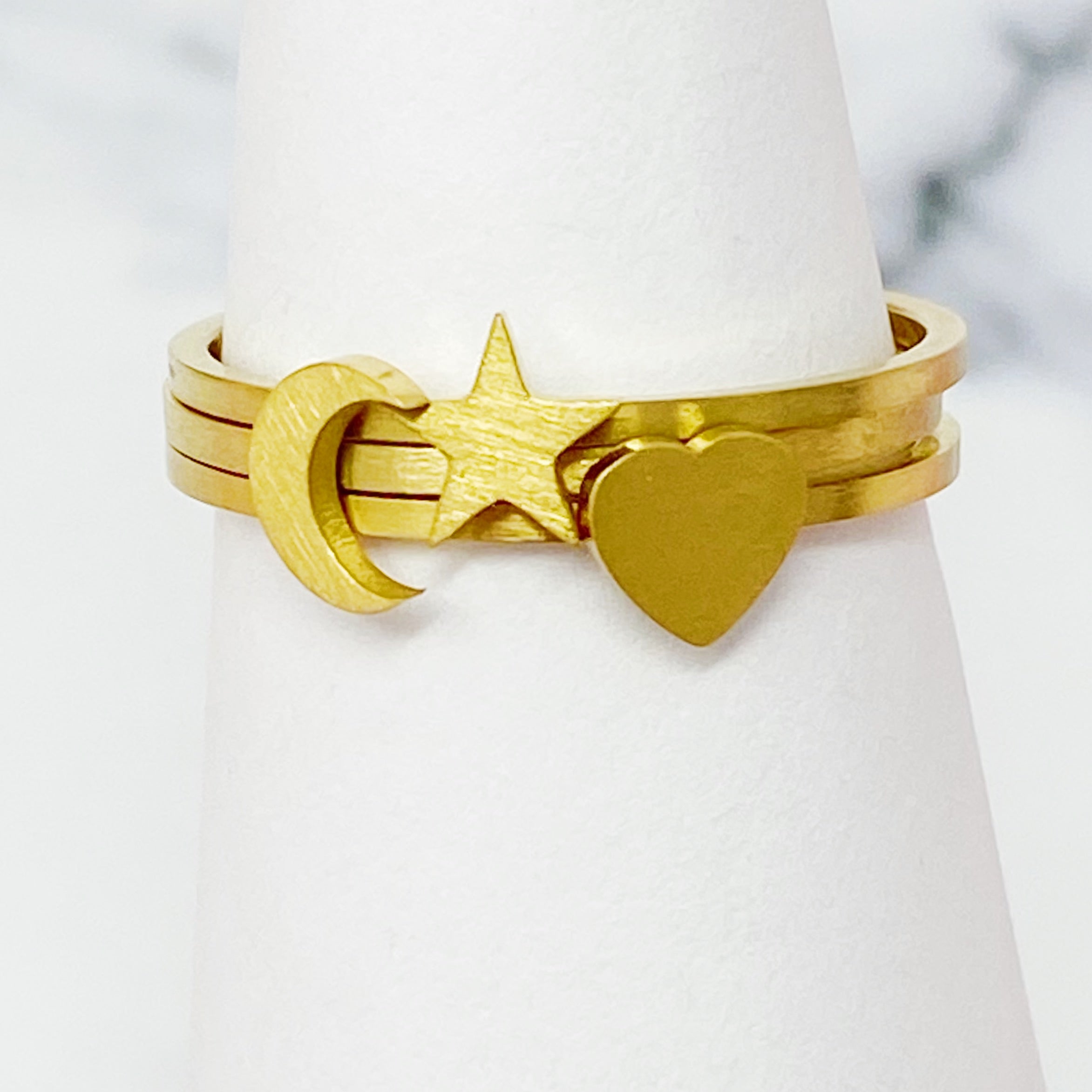 Tiny Figure Stackable Ring