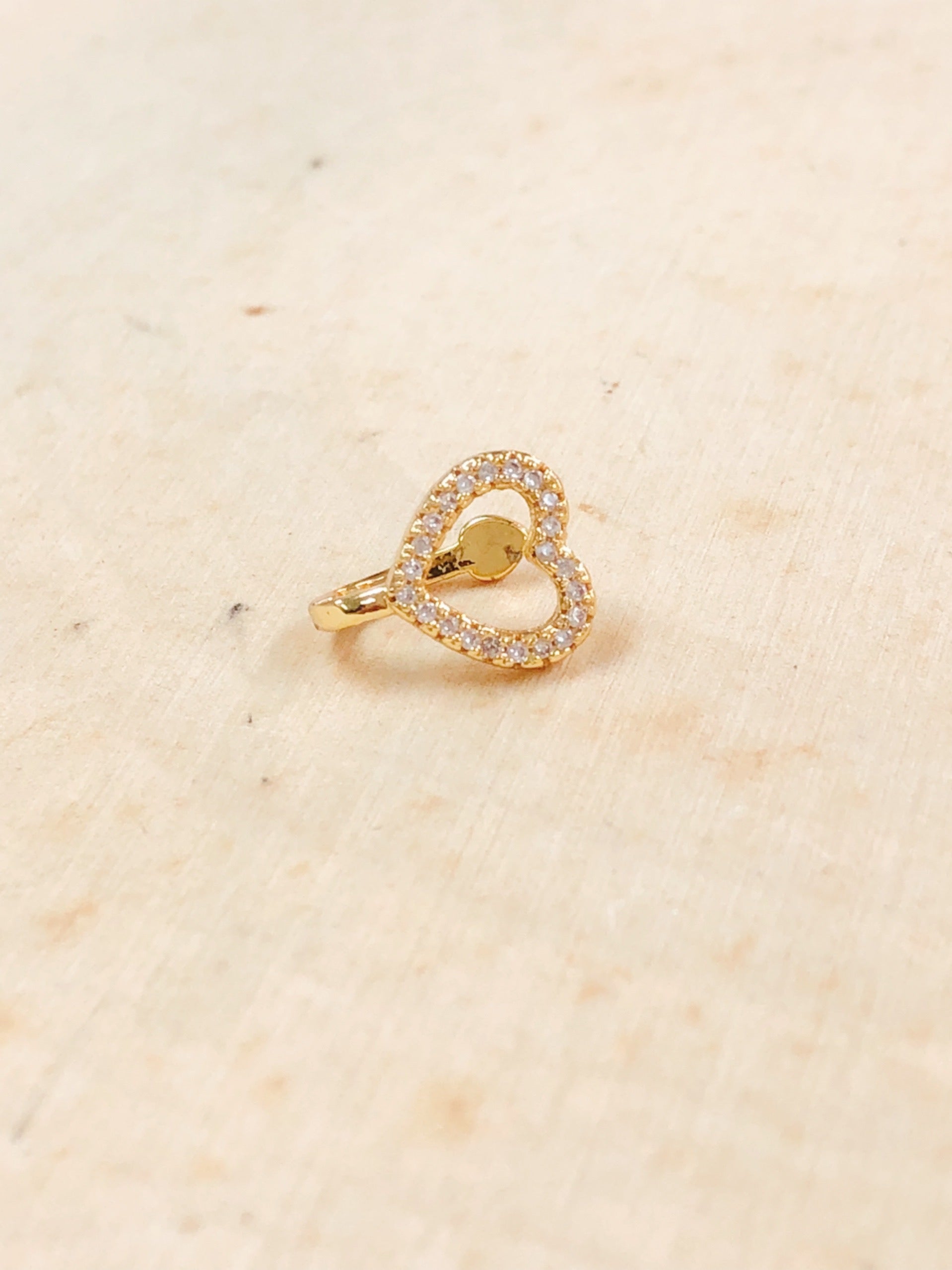 Heart Ear Cuff