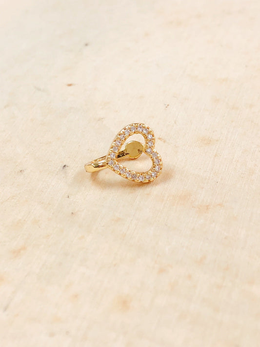 Heart Ear Cuff