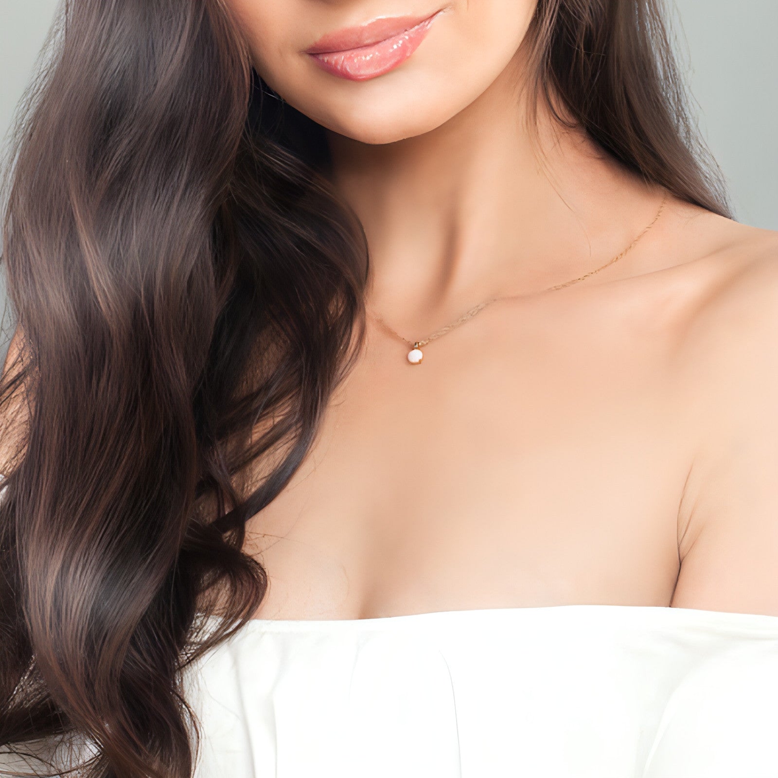 LuxeJewels™ – Aurora Opal Light Necklace