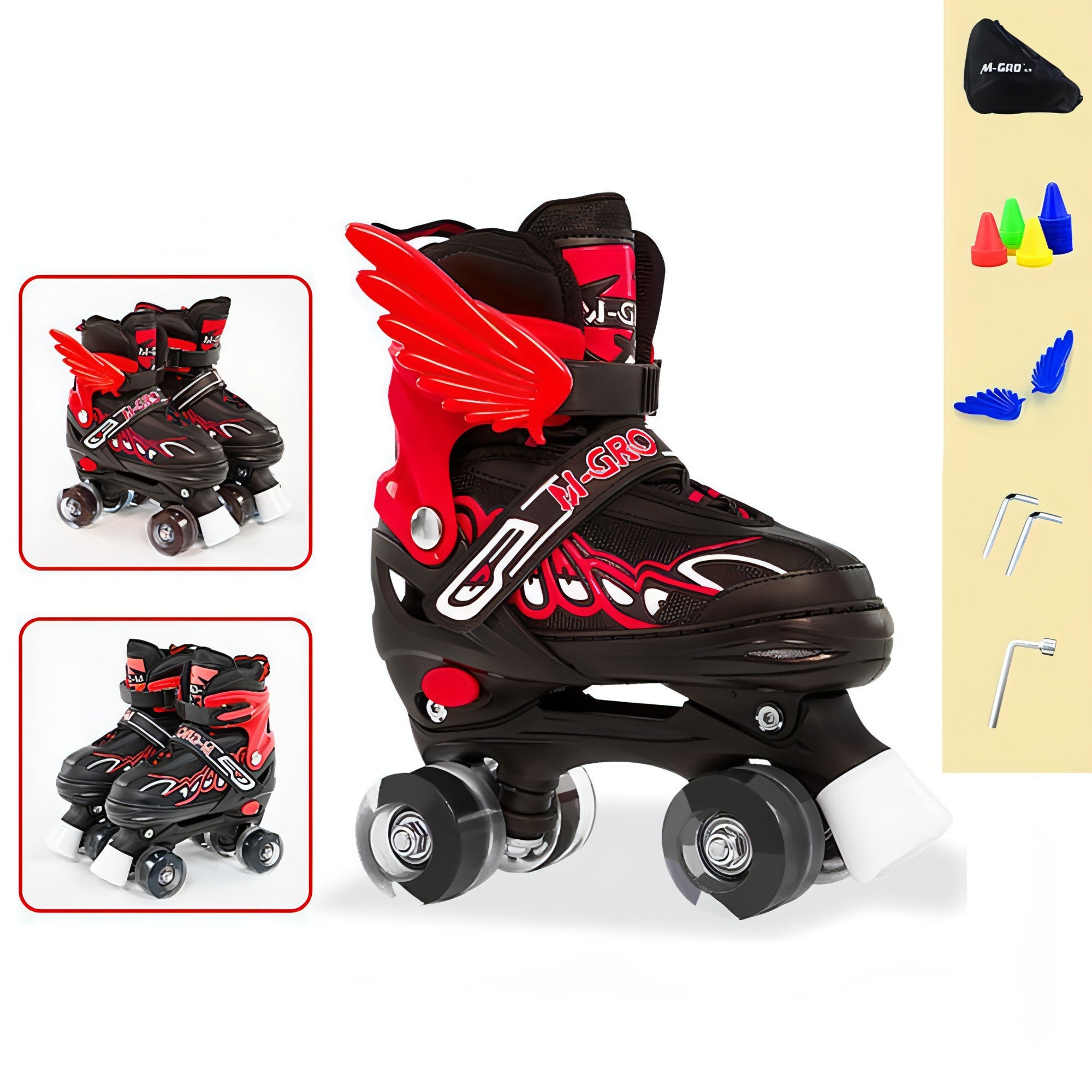 Children Adjustable Skates Roller Skates Boys Girls Kid's Roller
