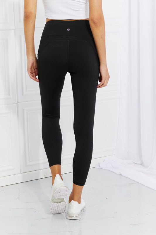 Leggings Depot Full Size Strengthen and Lengthen Reflective Dot Active