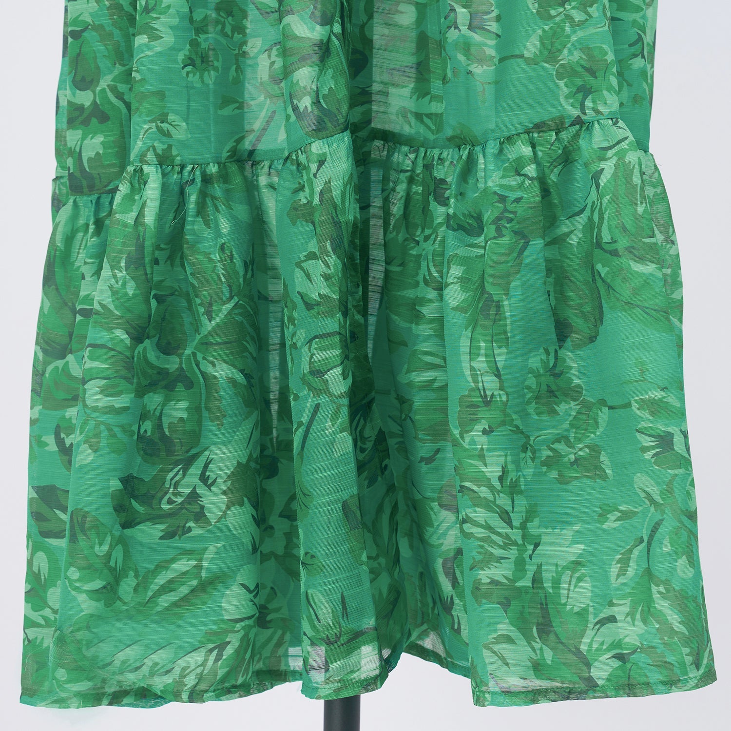 Summer New Elegant Printed Strap Waistband Gentle Dress