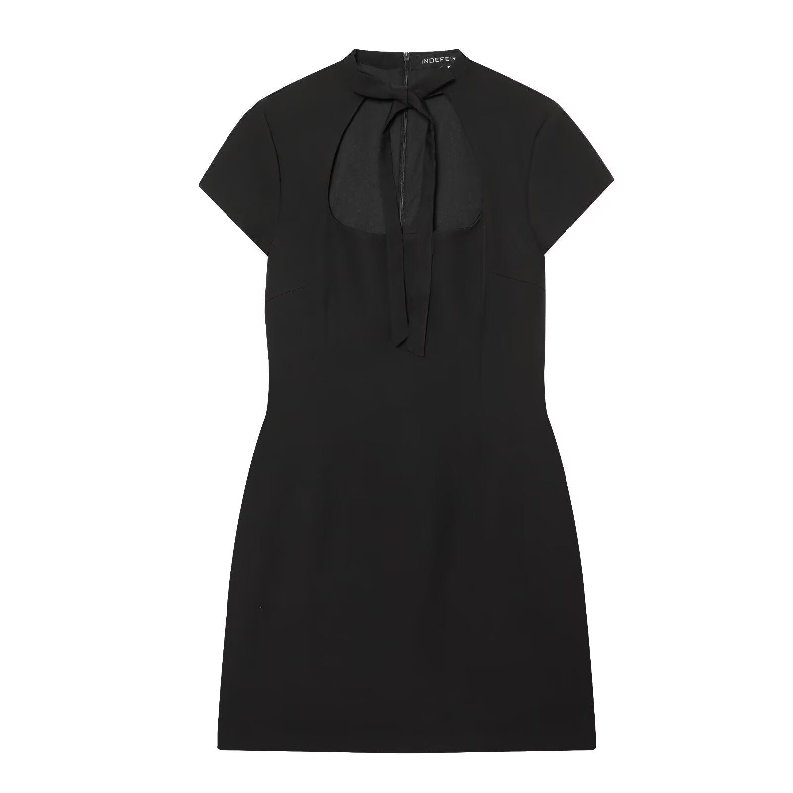 Spring Women Clothing Sexy Sexy Bowknot Decoration Dress .Ships from