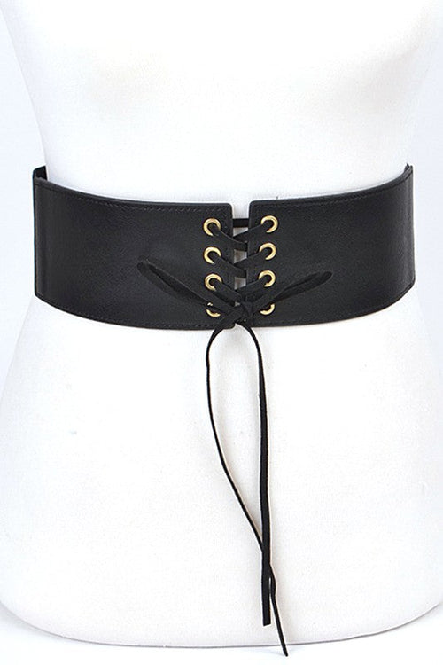 Boho Lacing Elastic Fashion Belt
