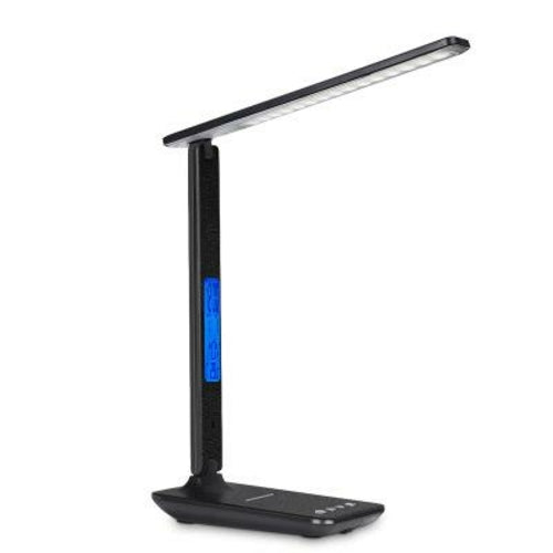 Lamp Plus 3 in 1 Lamp With Phone Charger Clock And Thermostat