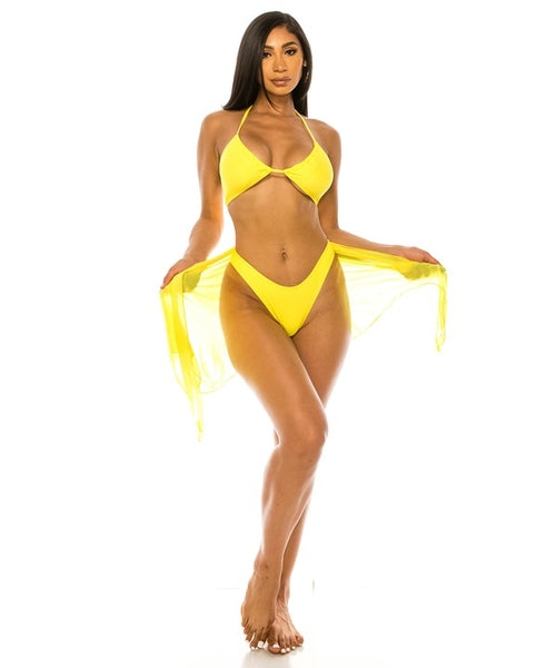 THREE PIECE SET Swimwear