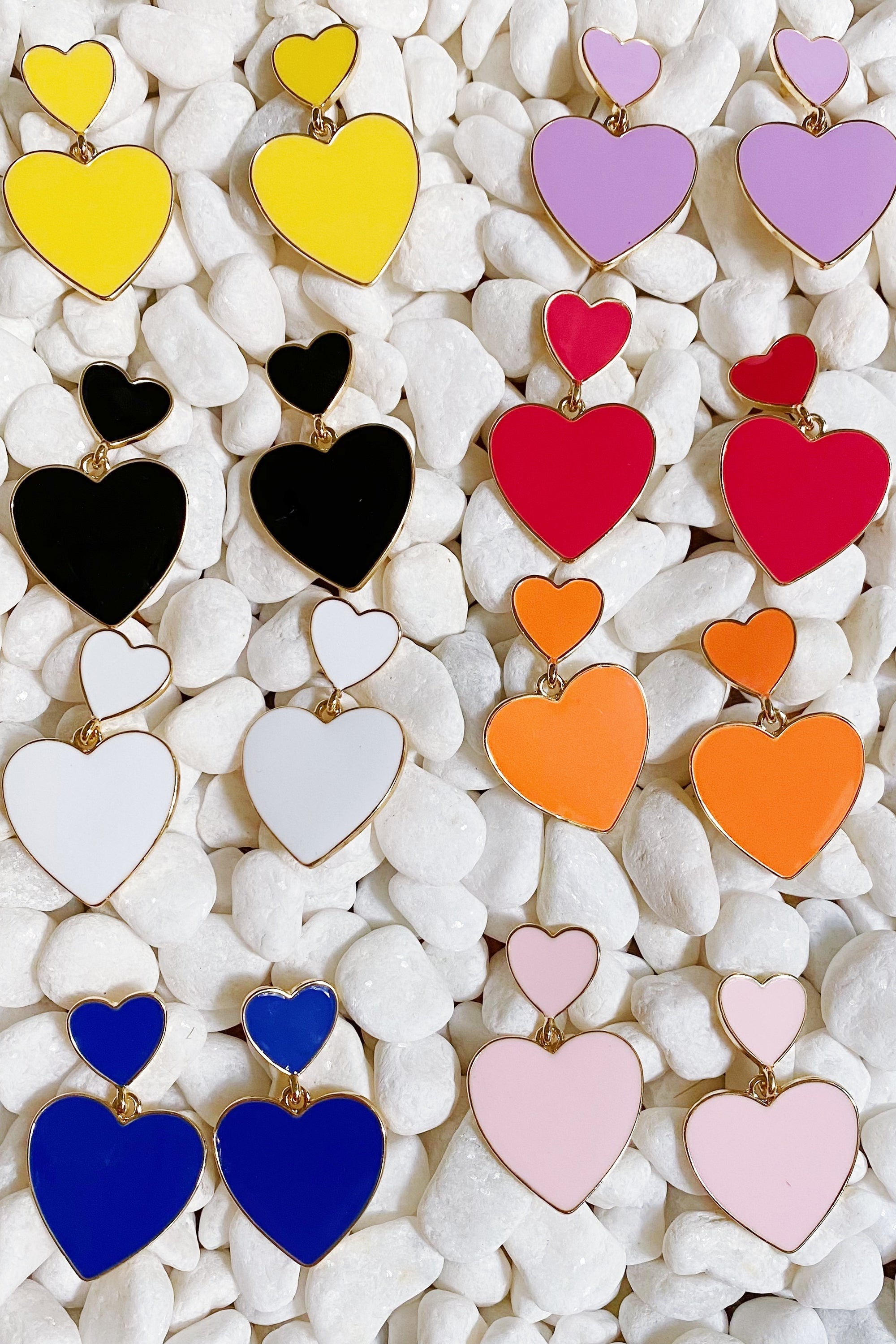 Heart For Game Day Earrings