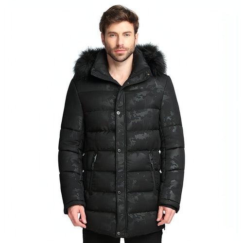Men's Short Thickened Winter Outdoor Cotton-padded Clothing British