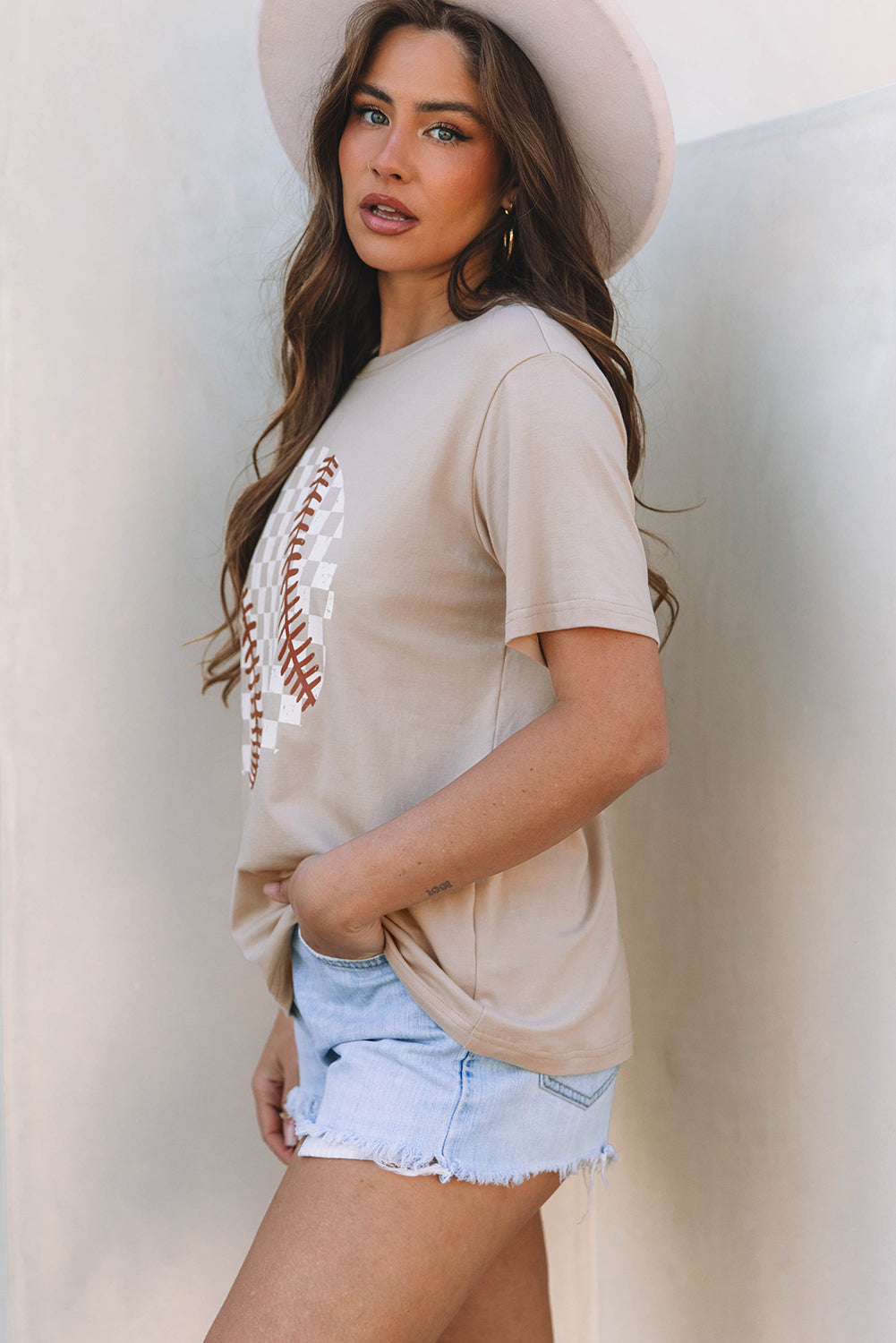 Checker Baseball Short Sleeve Graphic Tee
