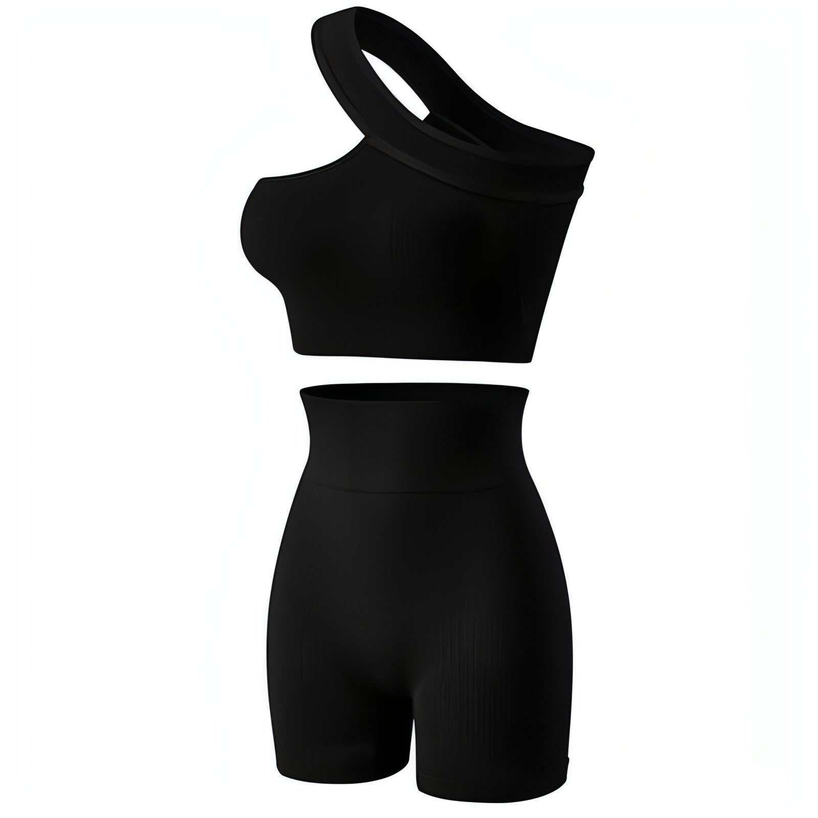 PowerFlex™ Sports Fitness Shockproof Off-shoulder Suit Set