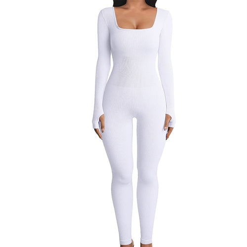 Fall Winter Hot-selling Women's Clothing Long Sleeve Jumpsuit Yoga
