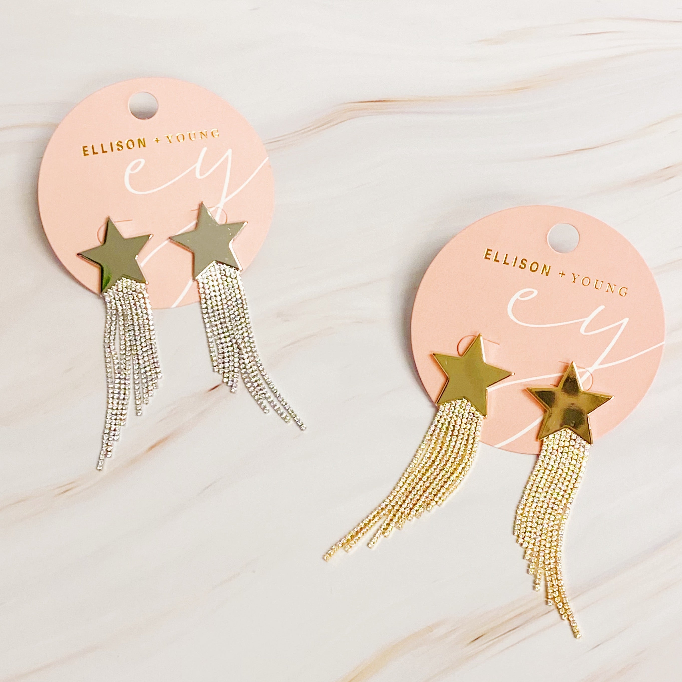 Star Shine Cascade Earrings