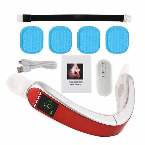 Infrared LED Light Photon Therapy V-Shape Face Massager