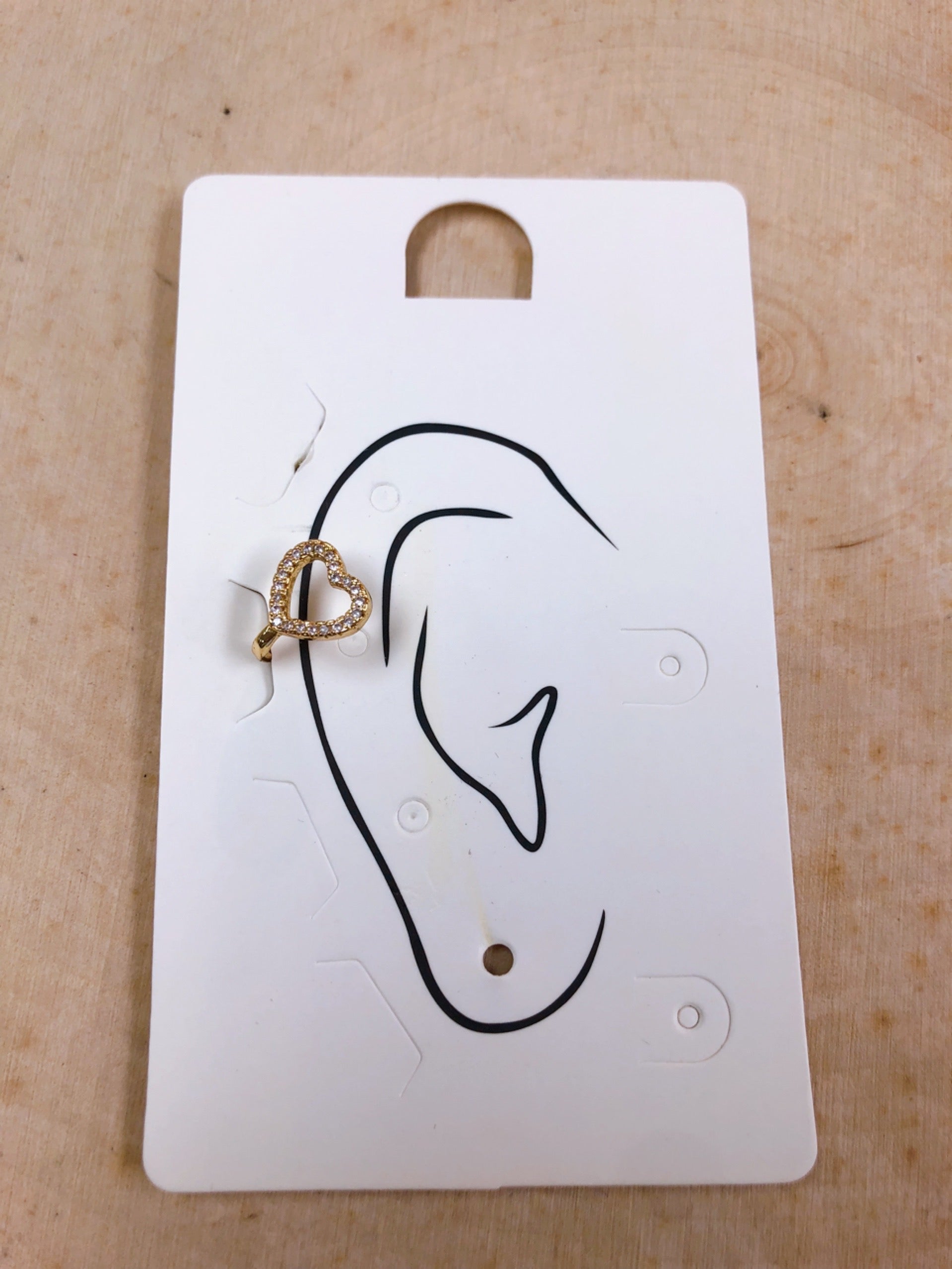 Heart Ear Cuff