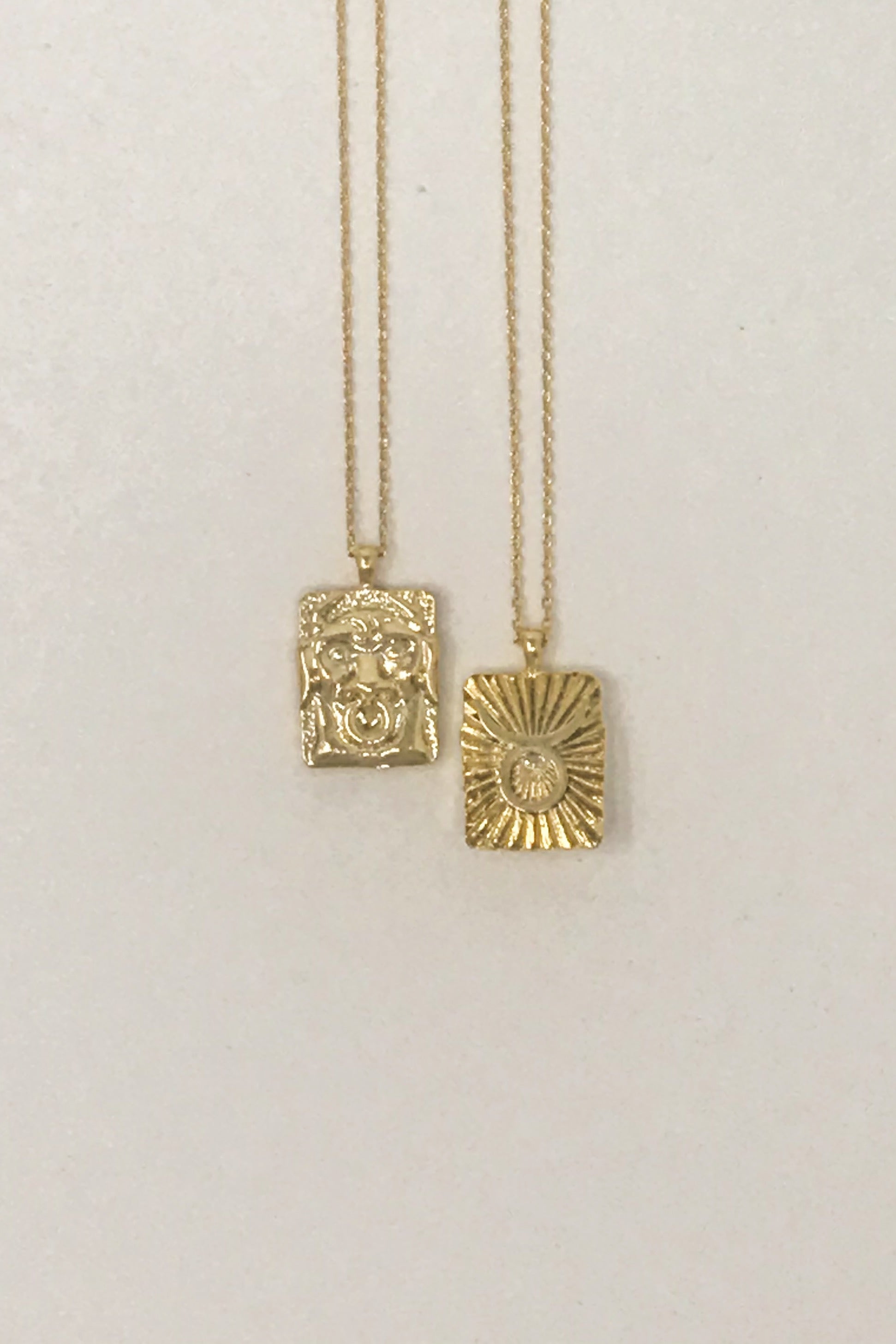 Reversible Zodiac Necklace