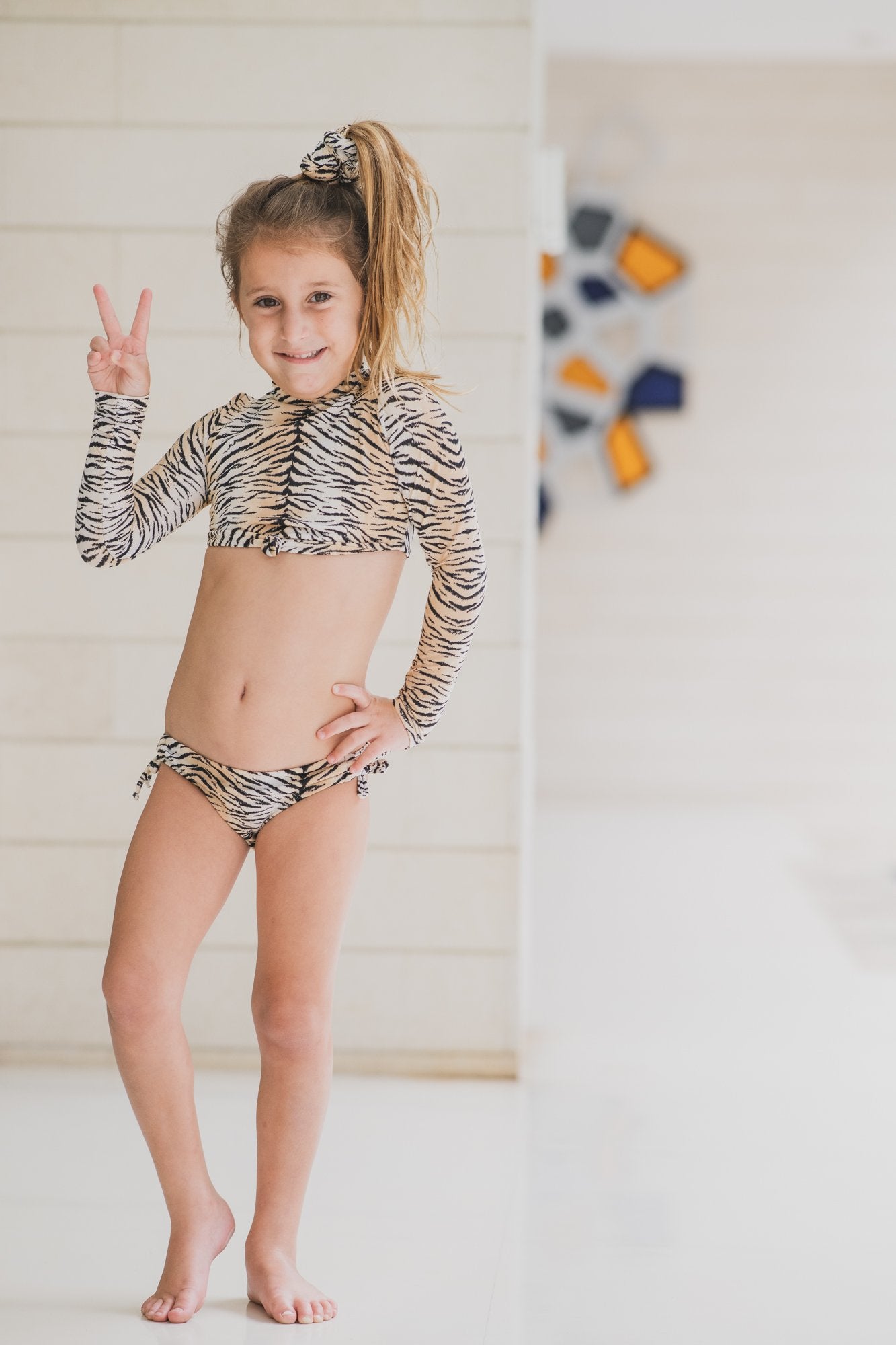 Black Tiger - Knot Bikini