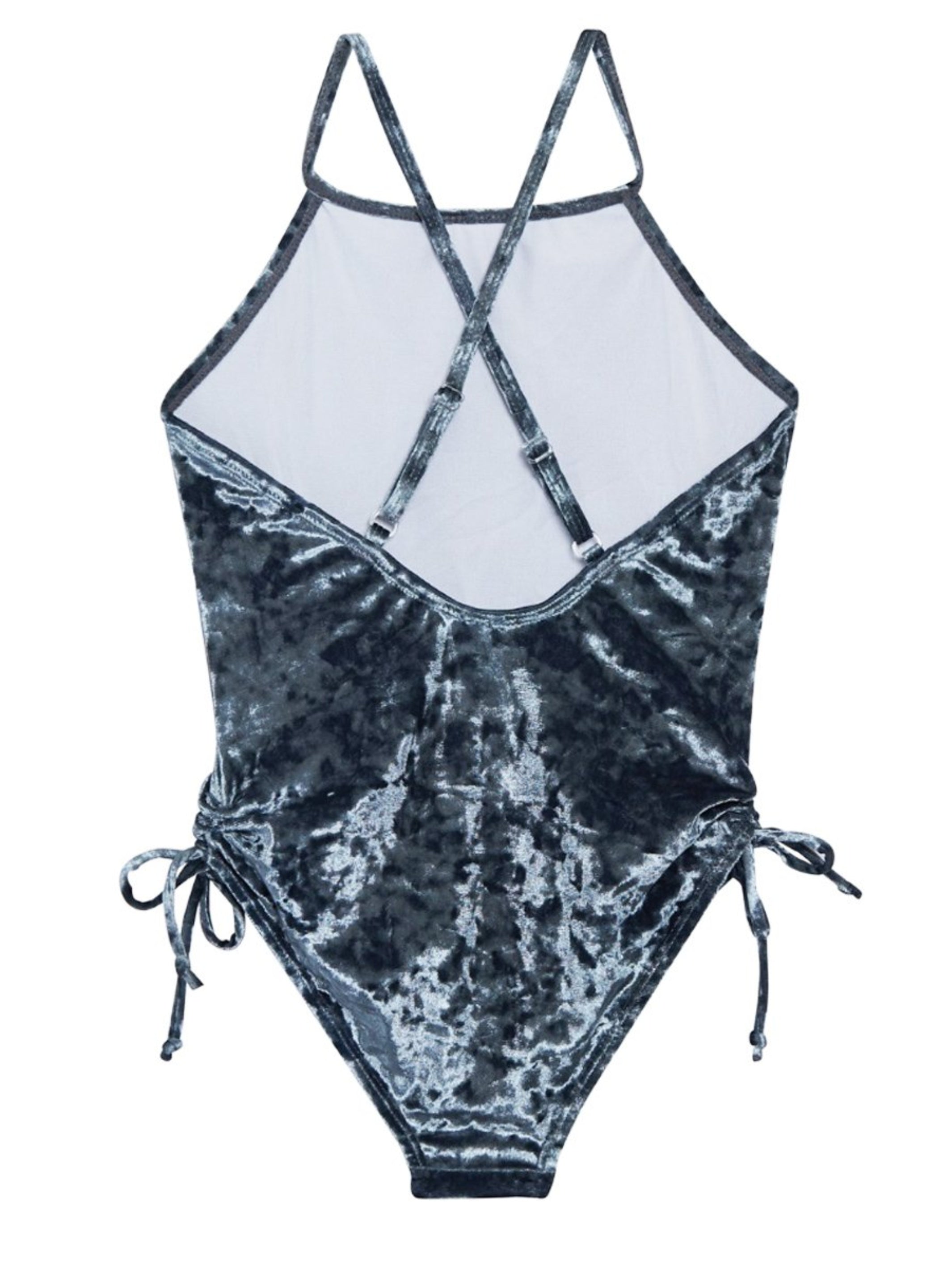 Emiliya  - Crushed Velvet One Piece Swimsuit