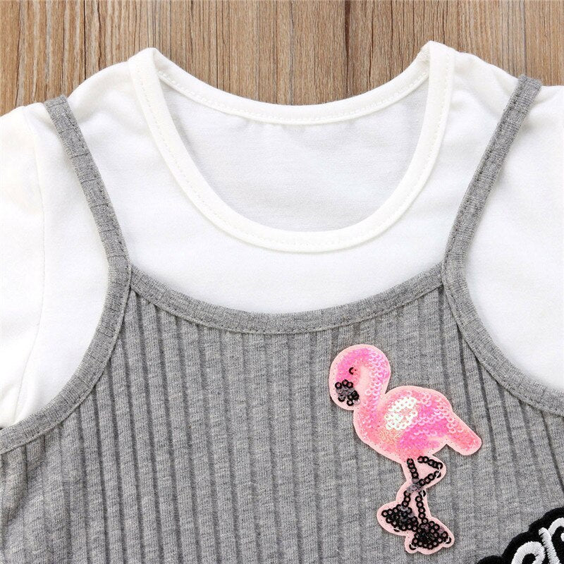 Emmababy 2PCS Baby Summer Clothing Set Toddler Kid