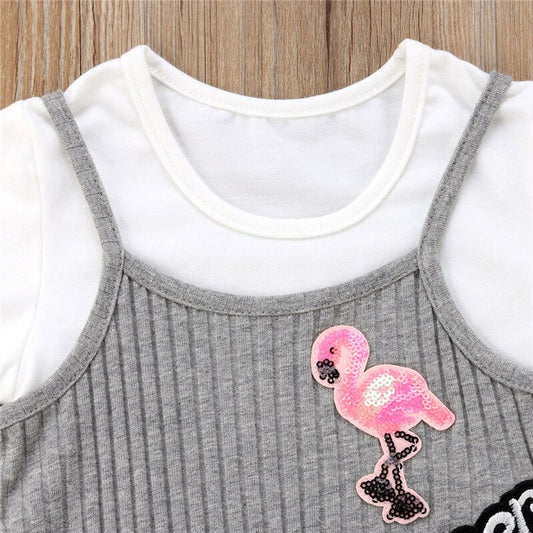 Emmababy 2PCS Baby Summer Clothing Set Toddler Kid