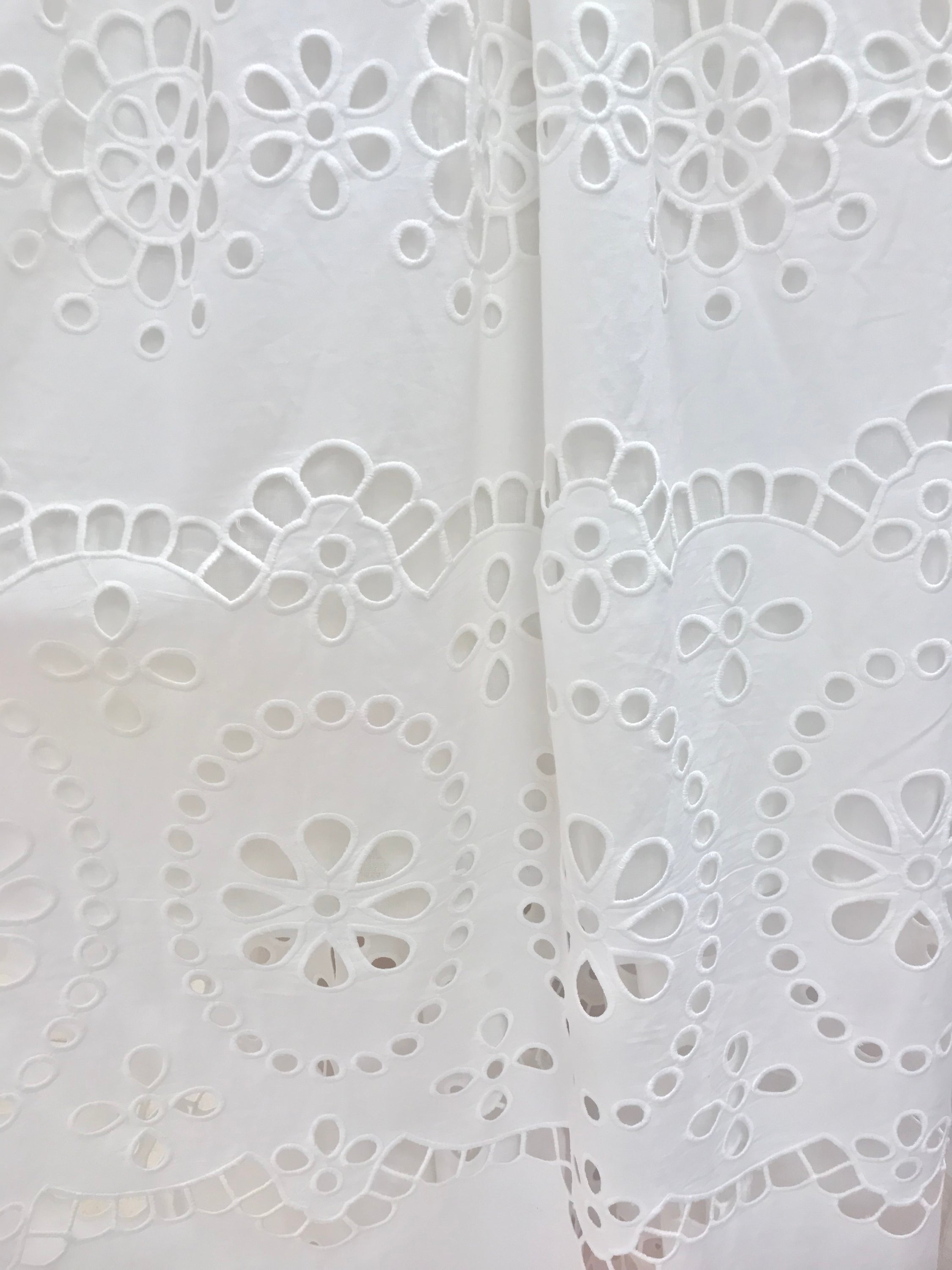 Summer Eyelet Maxi Dress
