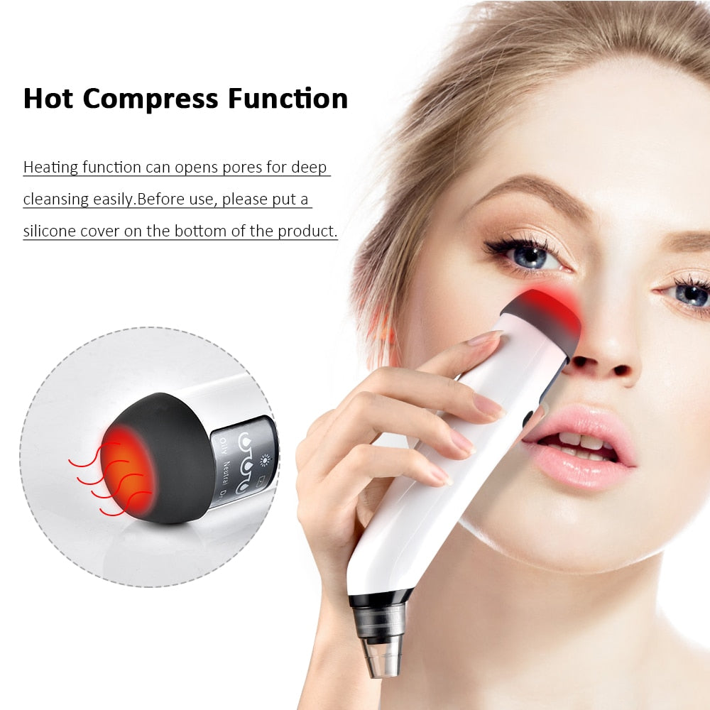 Blackhead Remover USB Facial Cleansing Pore Acne Remover