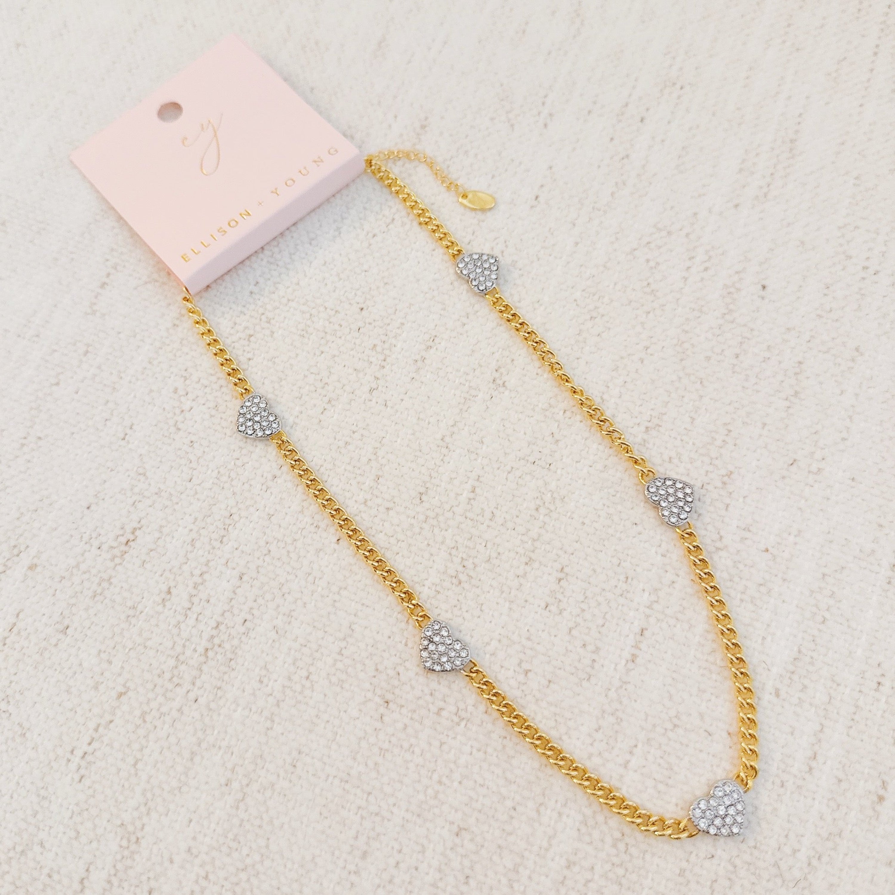 Heartful Rhythm Chain Necklace