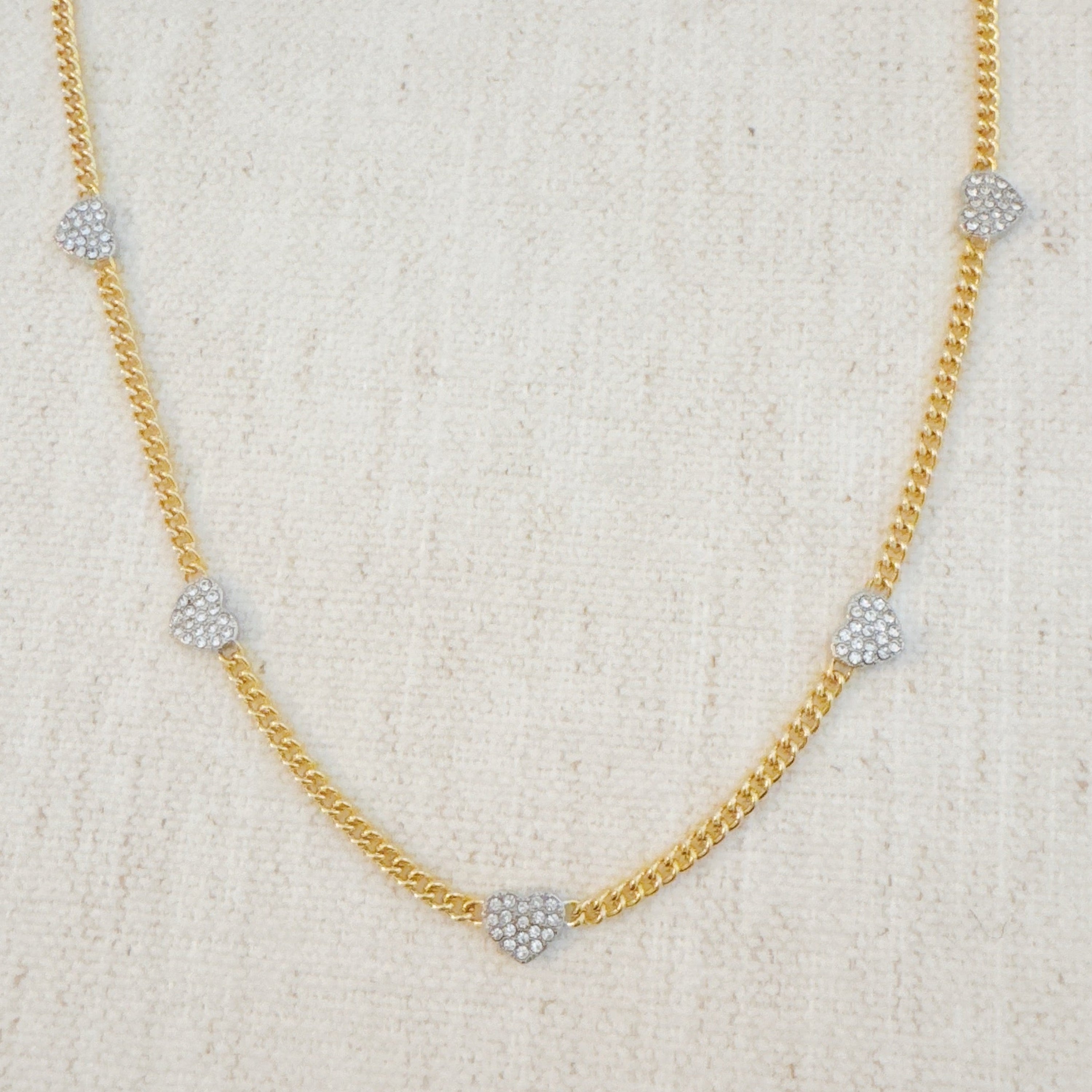 Heartful Rhythm Chain Necklace