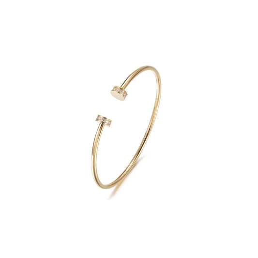 Shiny Button Cuff
