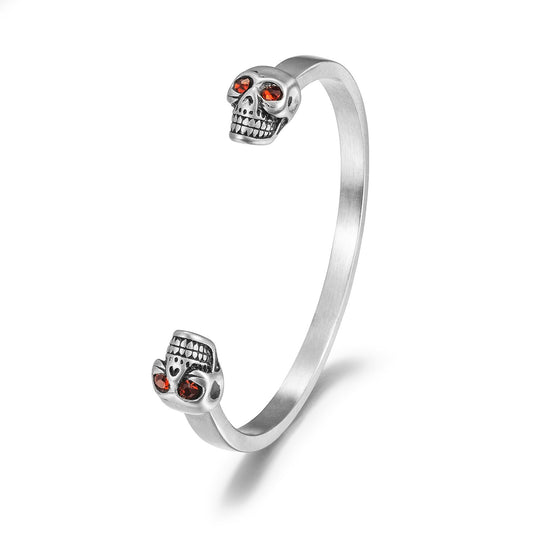 SKULL CUFF BANGLE