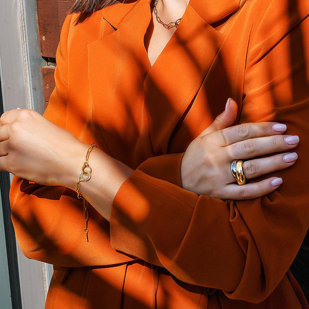 Paperclip Link Jewelry Set