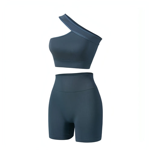 PowerFlex™ Sports Fitness Shockproof Off-shoulder Suit Set