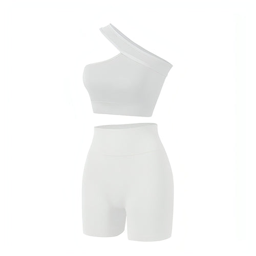 PowerFlex™ Sports Fitness Shockproof Off-shoulder Suit Set