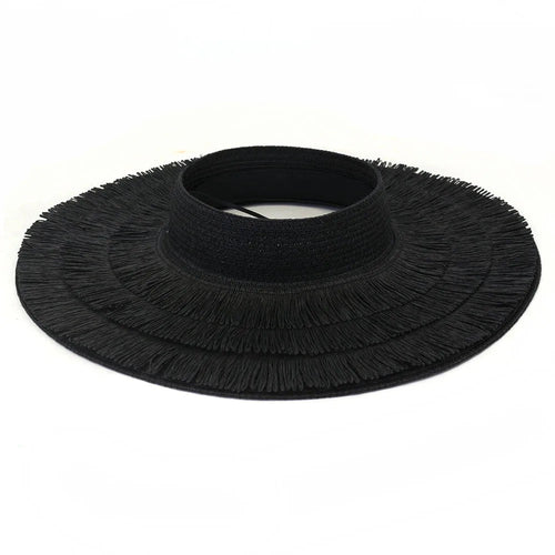 Designer empty top visor hat for woman