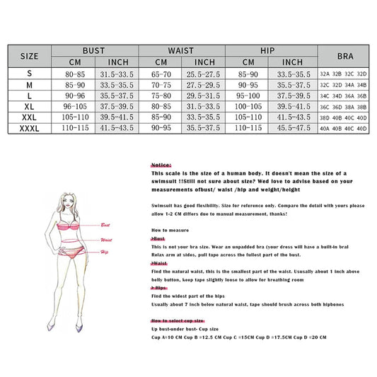 Shell Bae Two-Piece Swimsuit for Women - Trendy Beachwear