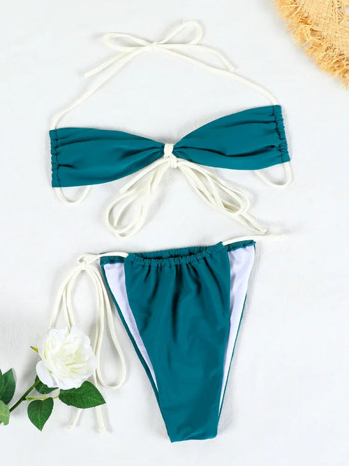 Silica minimal coverage two piece swimsuit