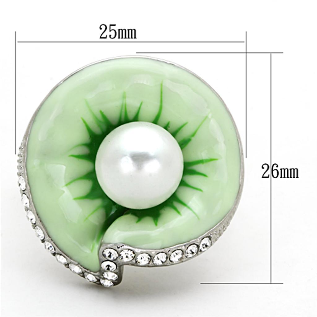 TK1171 - High polished (no plating) Stainless Steel Ring with