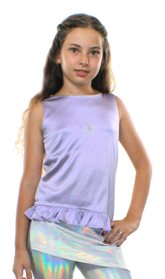 Willow, A-symmetric silk Blouse
