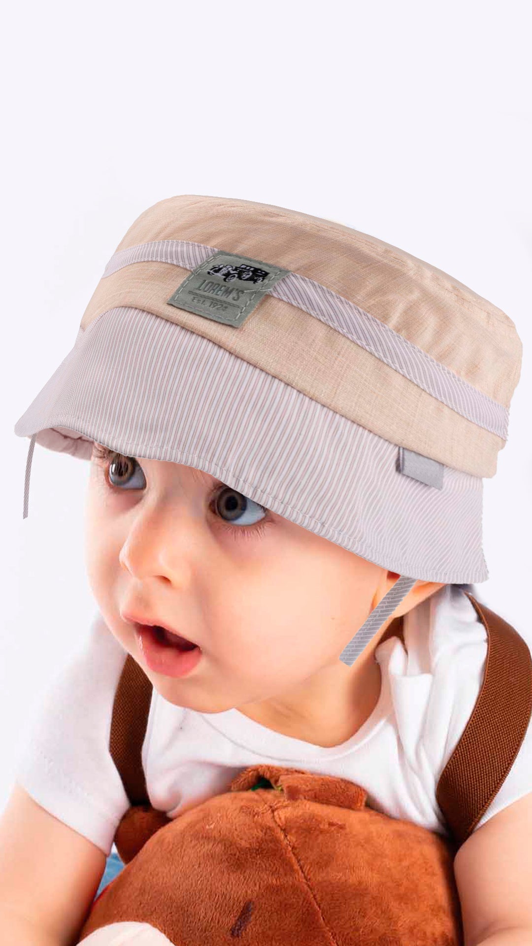 Kid's Hats with Cartoon Car Bucket Printed Hat