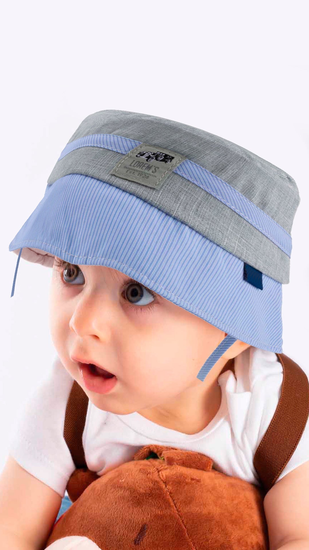 Kid's Hats with Cartoon Car Bucket Printed Hat