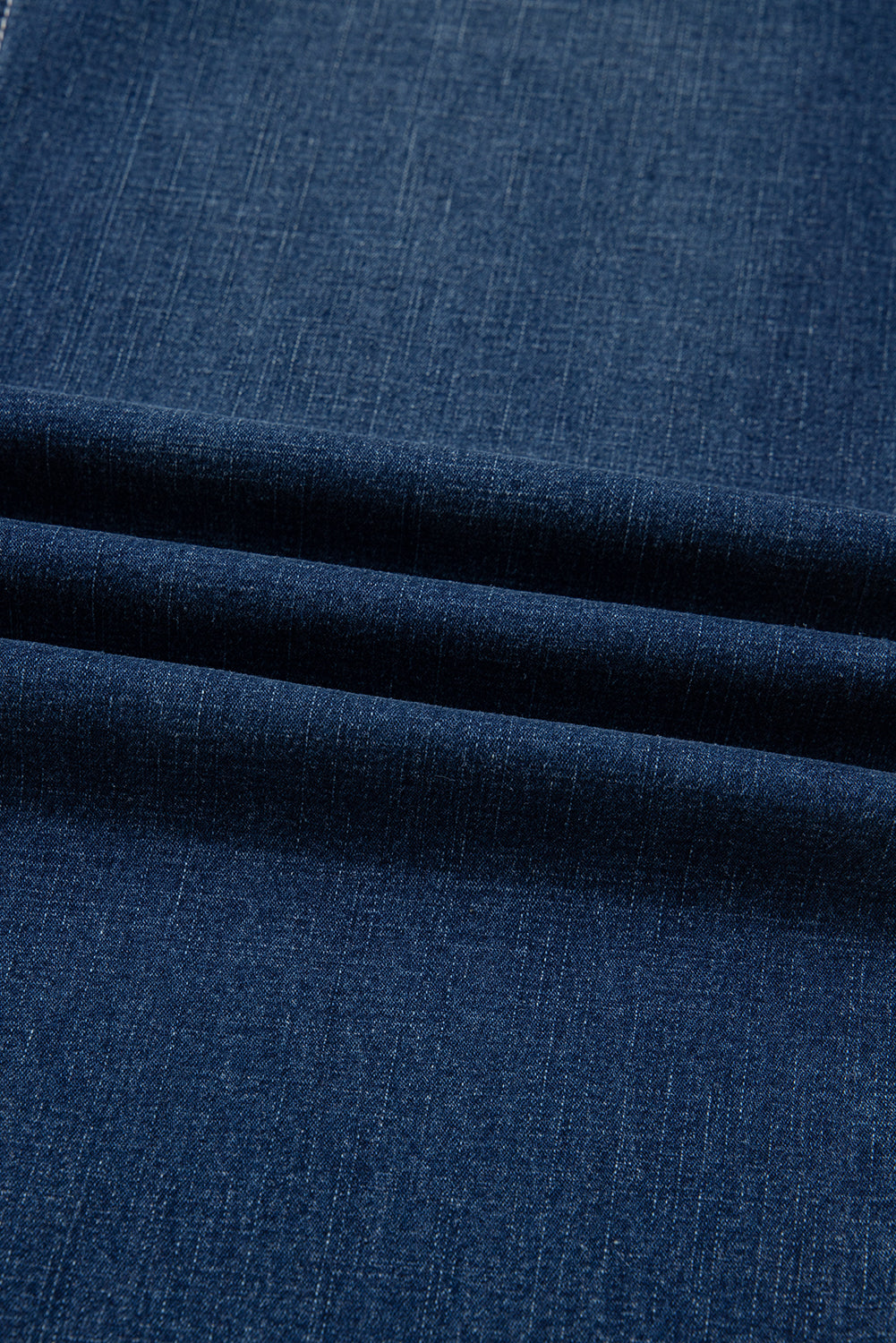 XX Denim Stitch High-Waist Cuff Jeans