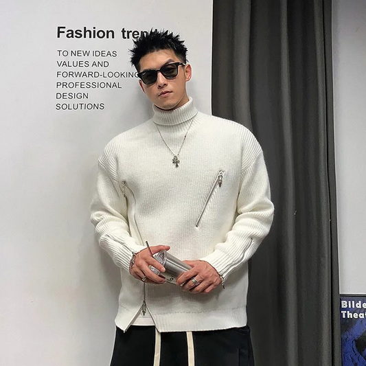 LuxeLayer™ – Inner-Lined Oversized Collar Top