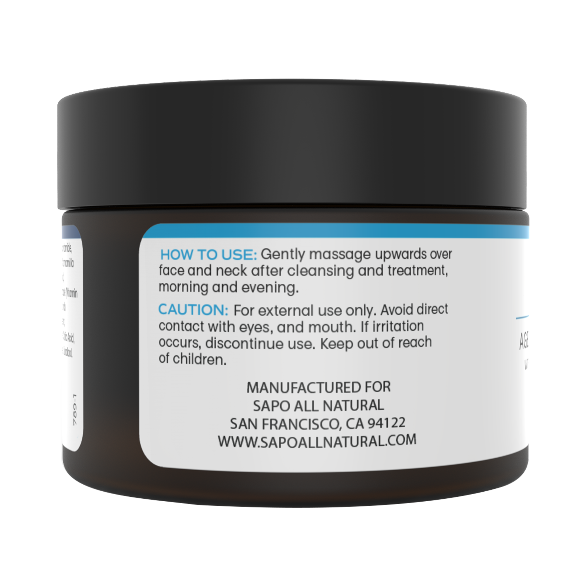 Sapo Daily Moisturizer – Lightweight Face Cream with Niacinamide,