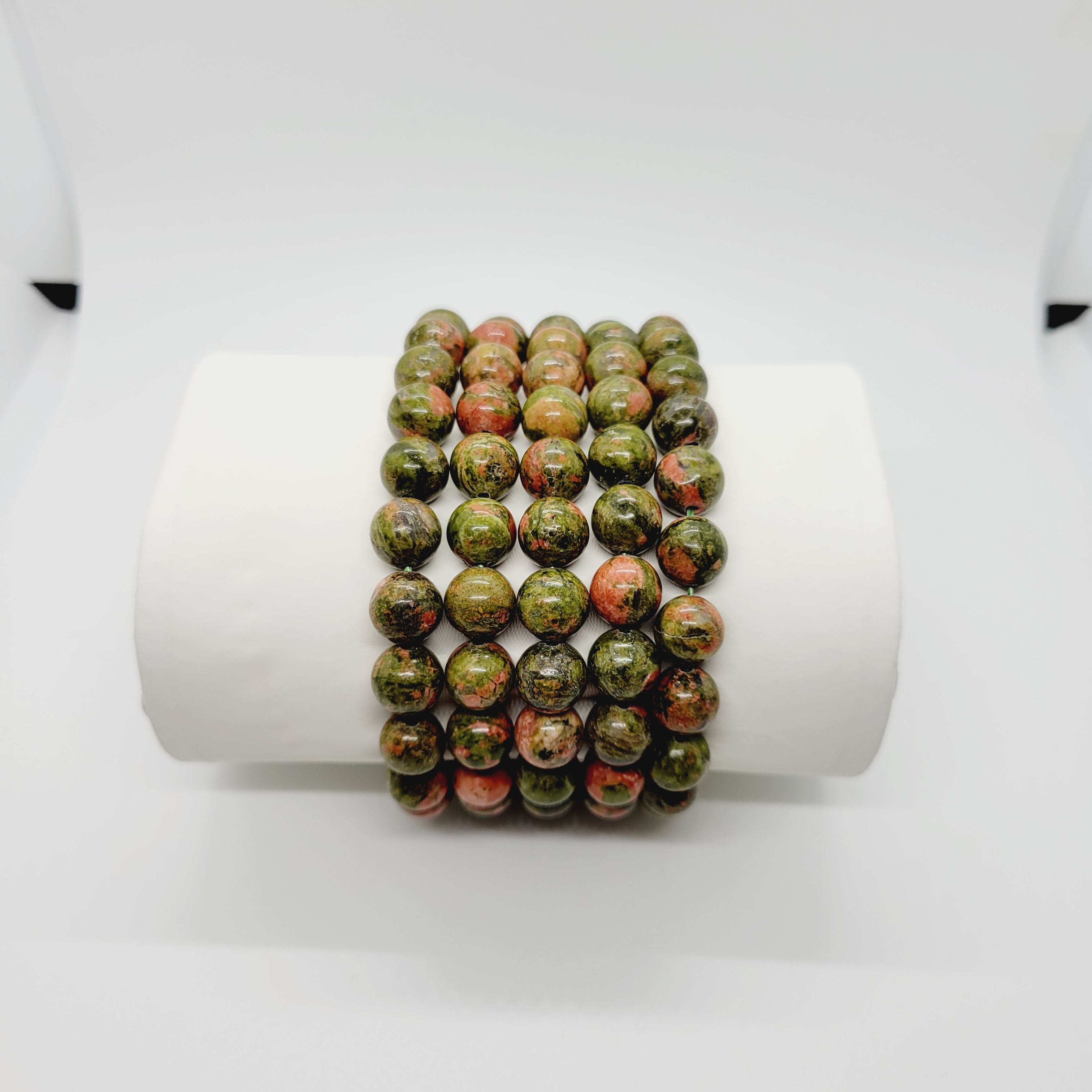 Unikite Jasper Stone Bracelets Metaphysical Reiki Boho
