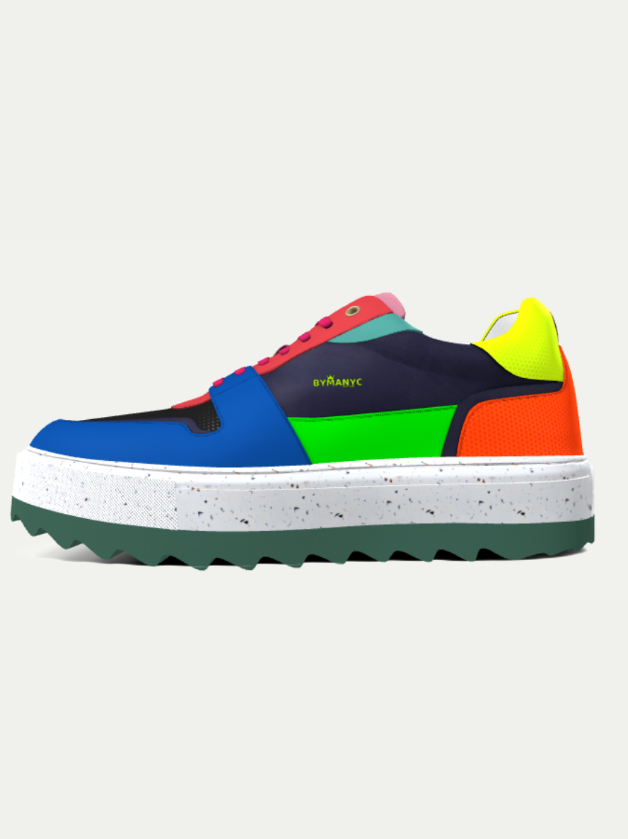 Sustainable Sneakers BYMANYC Â® New York NOLITA NOIR (Unisex)