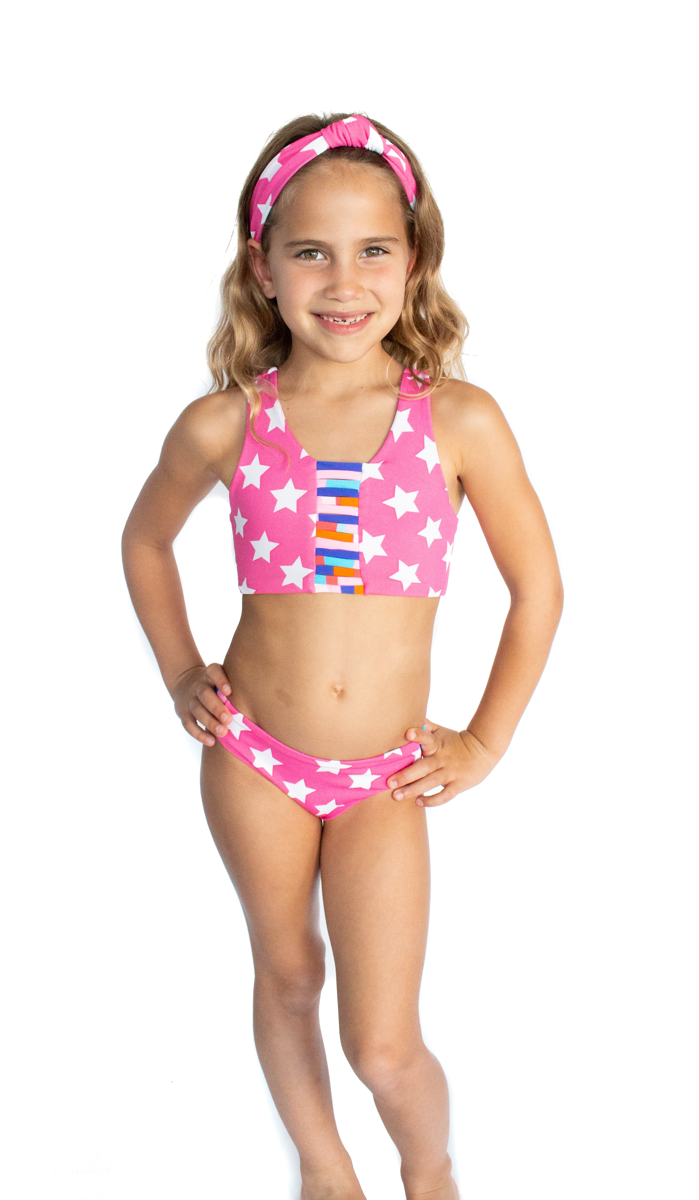 Block Stars Bikini Swimsuit