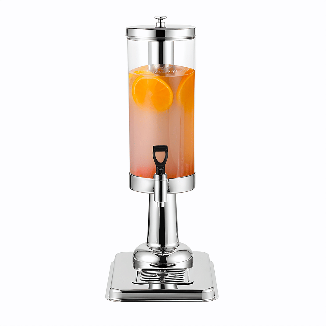 SOGA 3L Stainless Steel Beverage Dispenser – Dual Ice Cylinder Hot &