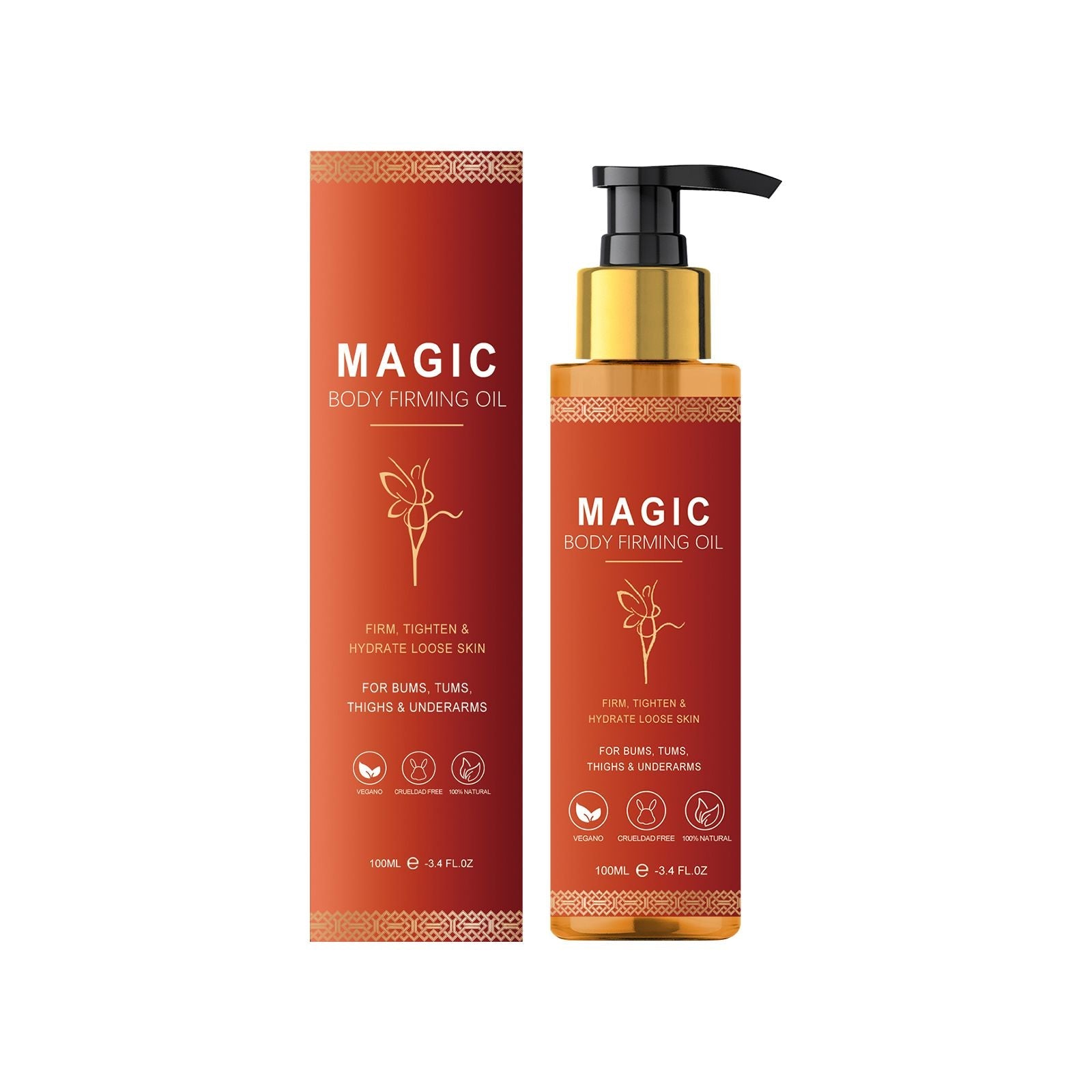 AMZ Body Nourishing Oil Gentle Moisturizing and Hydrating for Daily