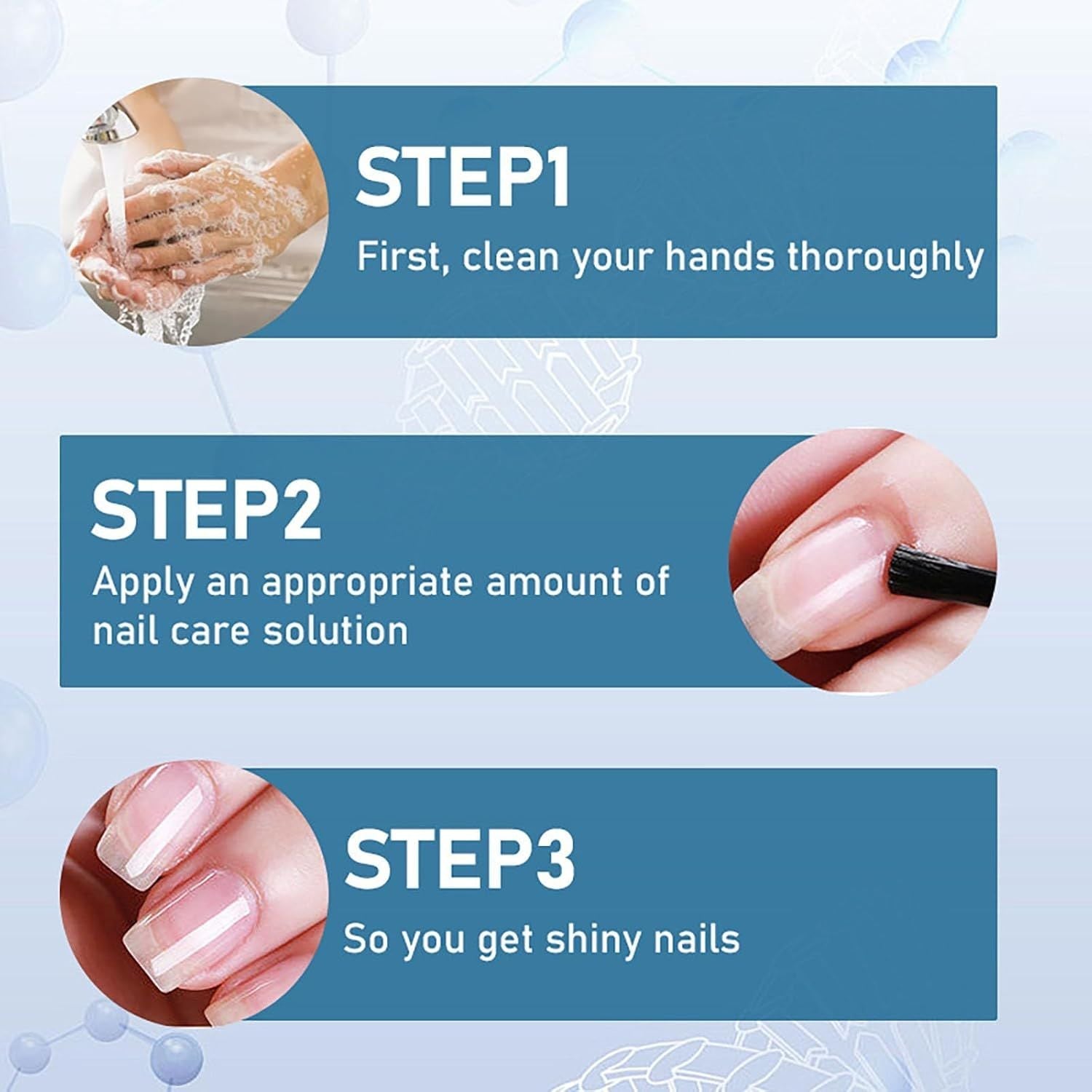 3 Days Nail Care Formula with Keratin Amino Acid & Aloe for Superior