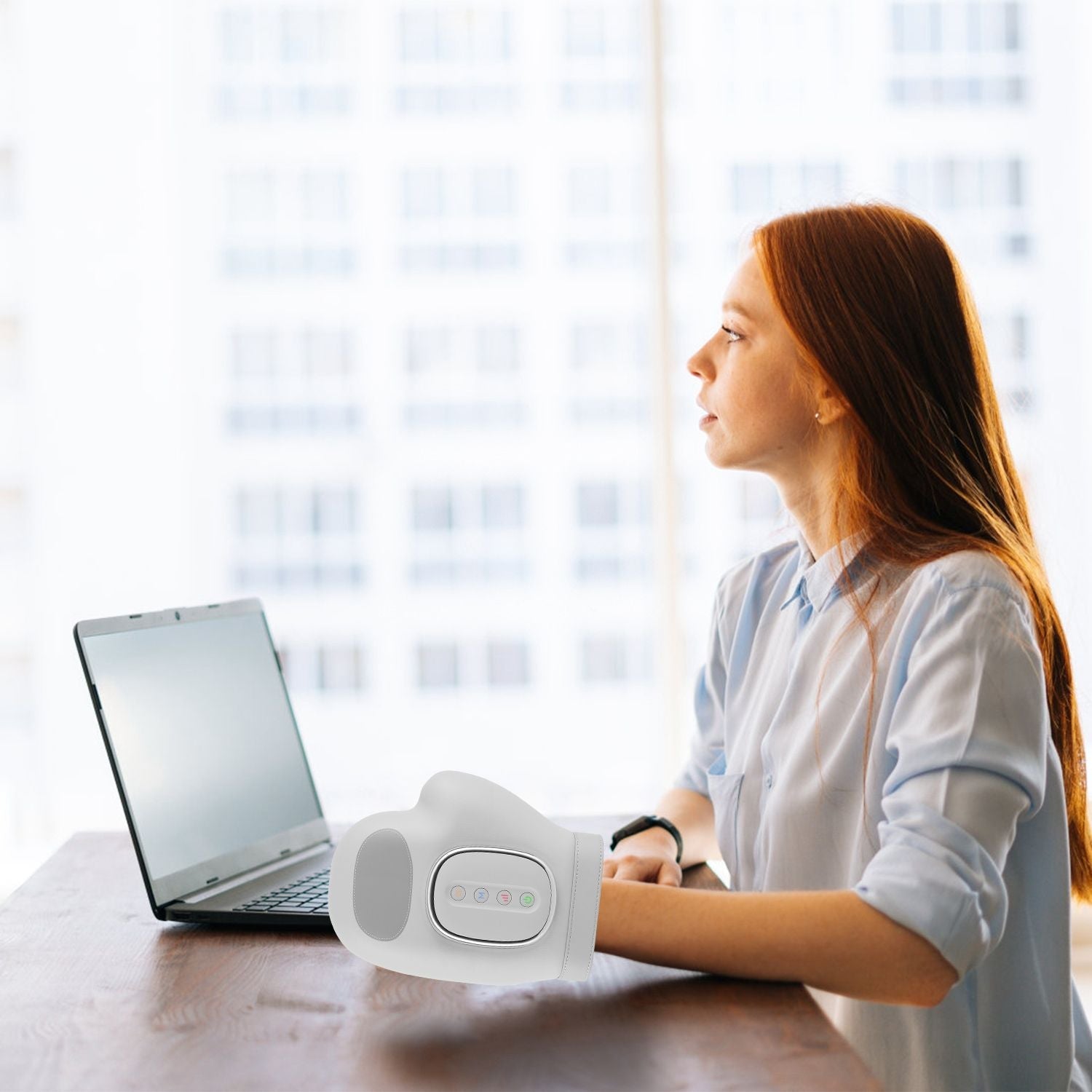 Hand Massager With Heat Compression Cordless Hand Massager for